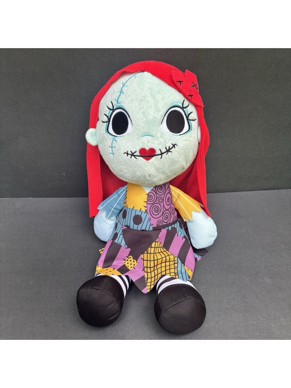 Disney Tim Burton's The Nightmare Before Christmas Holiday Sally Plush Doll 17”